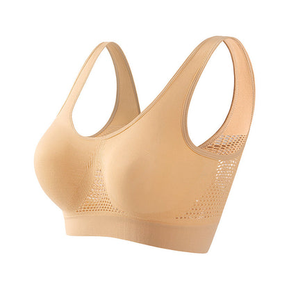 Soutien-gorge de sport respirant en maille