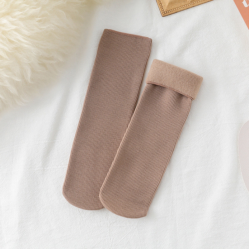 🧦Chaussettes d'Hiver avec Doublure en Peluche