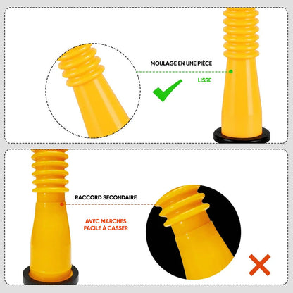 Bec de remplacement pour bidon d'essence avec buse flexible