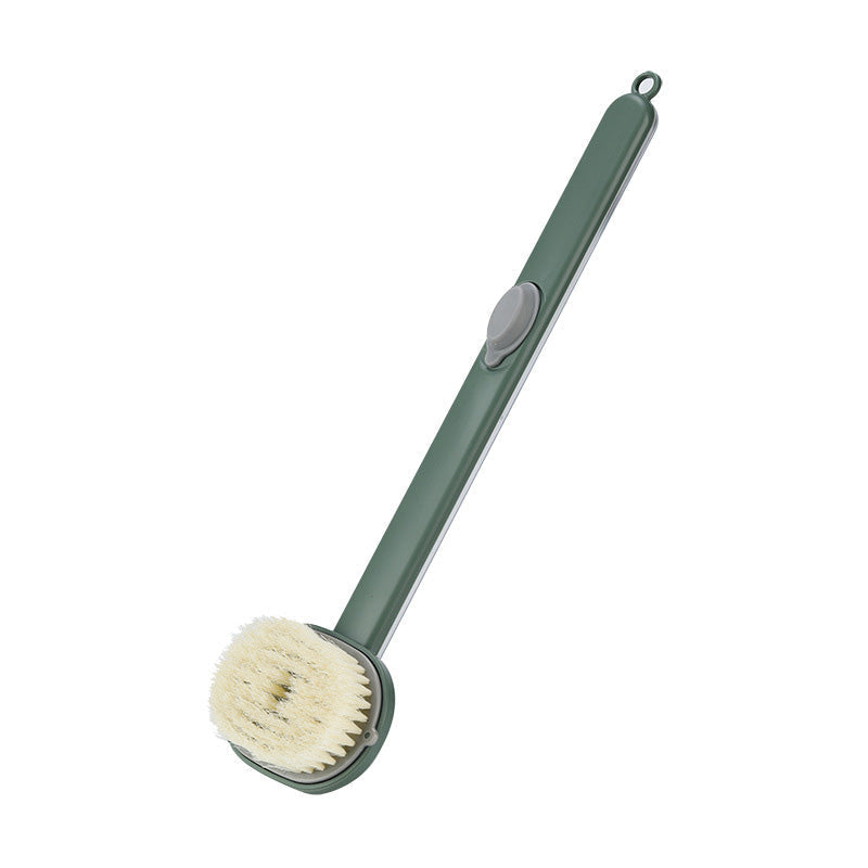 Brosse De Nettoyage De Massage De Bain Á Long Manche