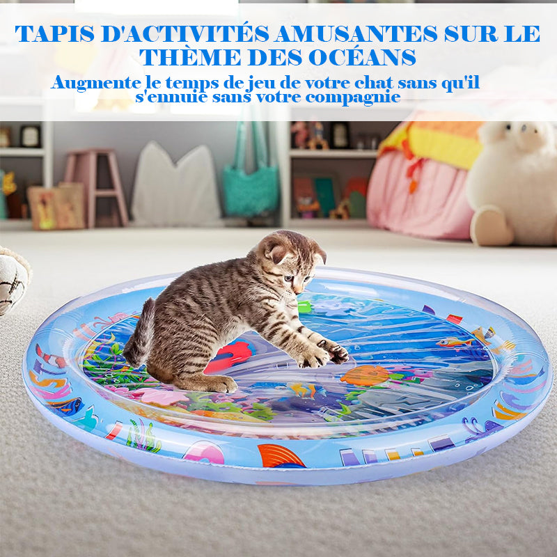 Tapis gonflable pour jeux d'eau