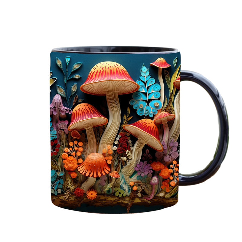 Tasse de champignons magiques 3D