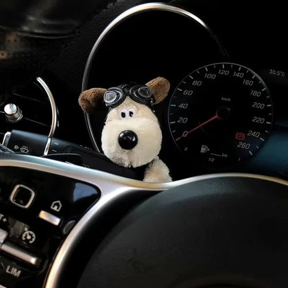 Chien de décoration de voiture