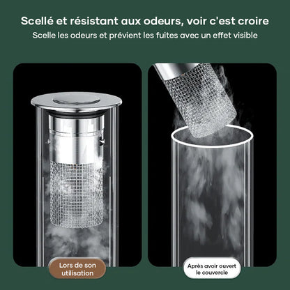 Filtre de drainage de sol en acier inoxydable