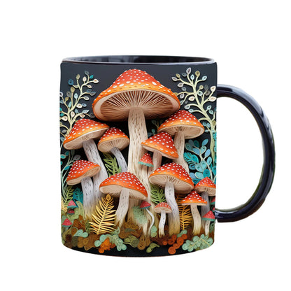 Tasse de champignons magiques 3D