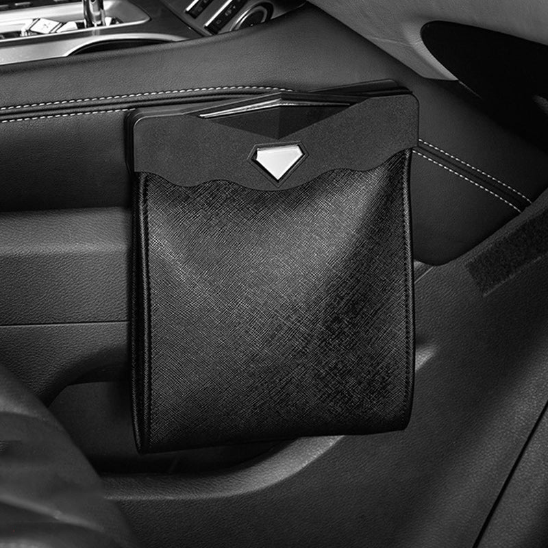 Sac poubelle de voiture suspendu