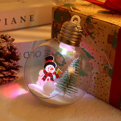 Boules lumineuses pour décoration de sapin de Noël