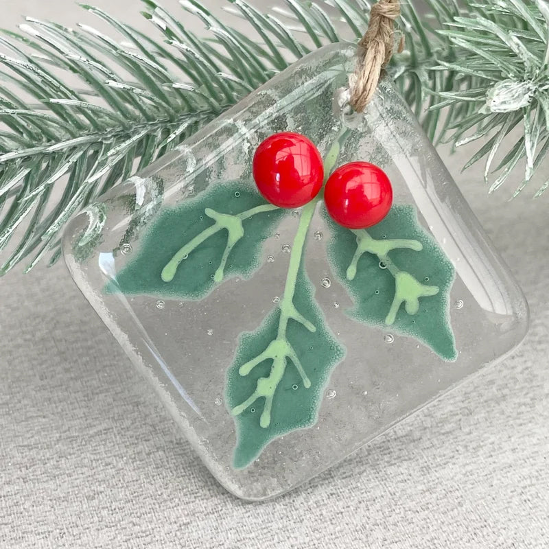 Décoration en verre pour l'arbre de Noël