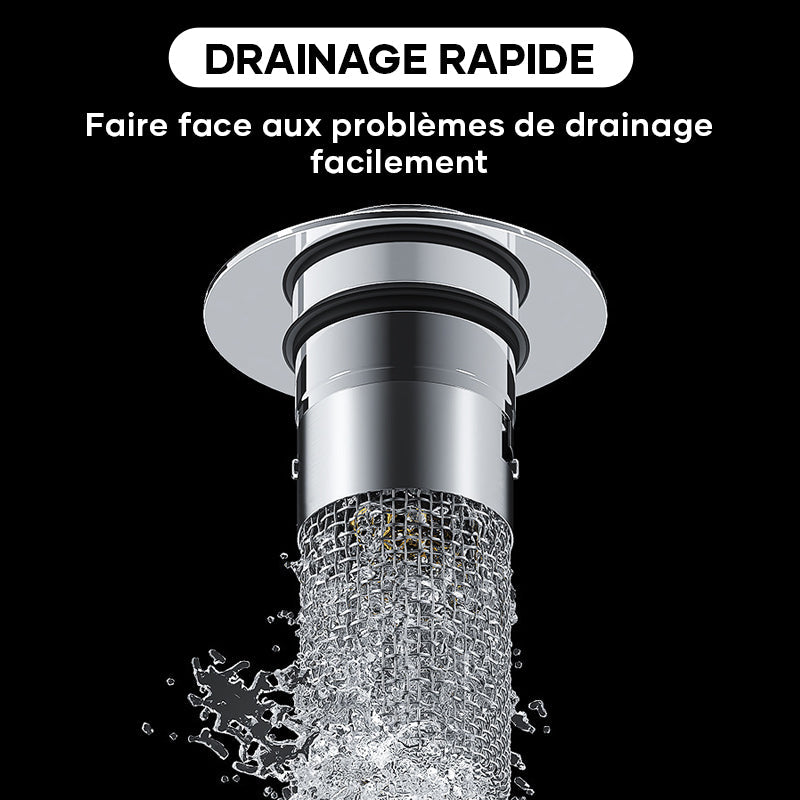 Filtre de drainage de sol en acier inoxydable