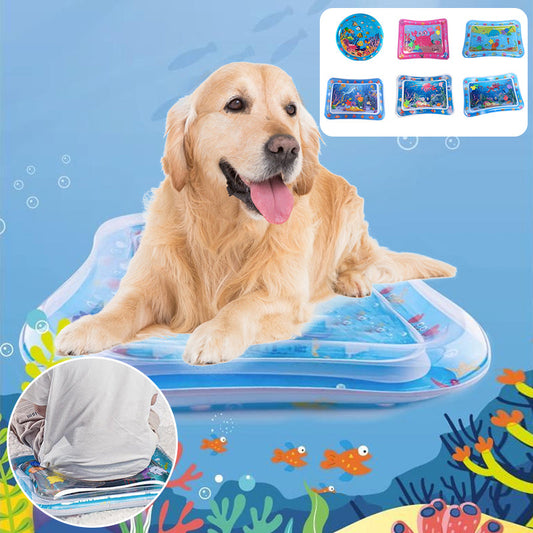 Tapis gonflable pour jeux d'eau