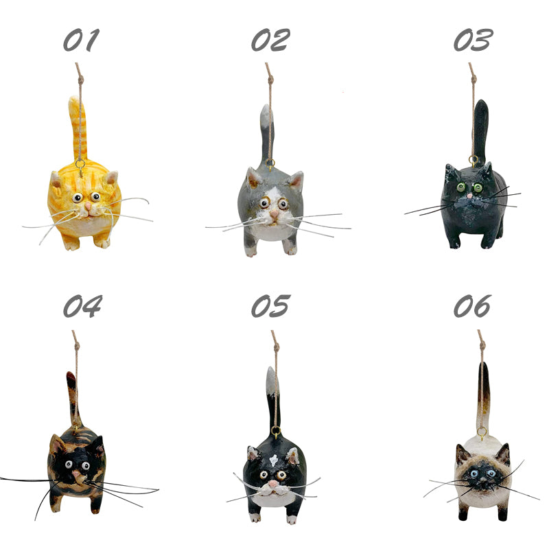 🎉Vente anticipée de Noël - 49 % OFF 🎁Sculpture miniature de chaton