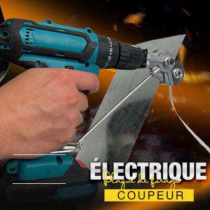 Perceuse Électrique Cisailles Accessoire Cutter Grignoteuse