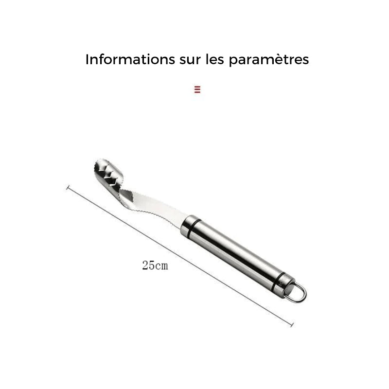 (🌲Early Christmas Sale- SAVE 48% OFF)🤩Extracteur de graines de piments en acier inoxydable✂