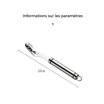 (🌲Early Christmas Sale- SAVE 48% OFF)🤩Extracteur de graines de piments en acier inoxydable✂