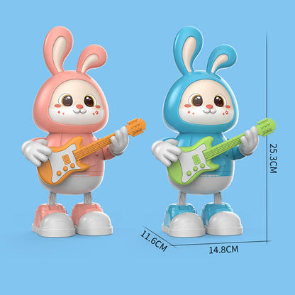 Adorable lapin guitariste jouet🐰🐰