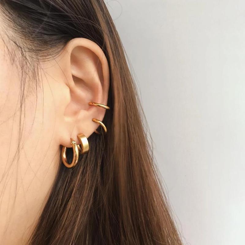 Boucles d'oreilles rétractables - pas besoin de piercing