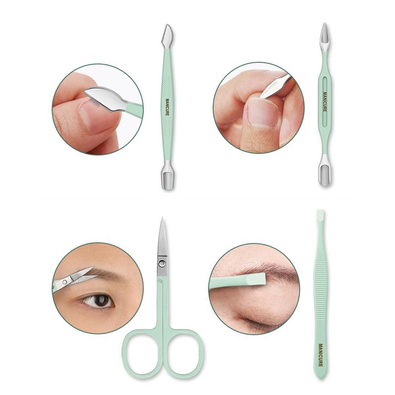 Ensemble Portable Coupe-ongles (12/16pcs)