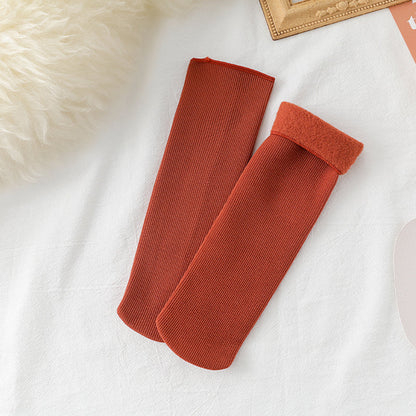 🔥Chaussettes d'Hiver avec Doublure en Peluche