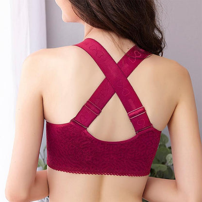 Fermeture Avant Soutien-gorge Avec Bandoulière De Dos Croisé