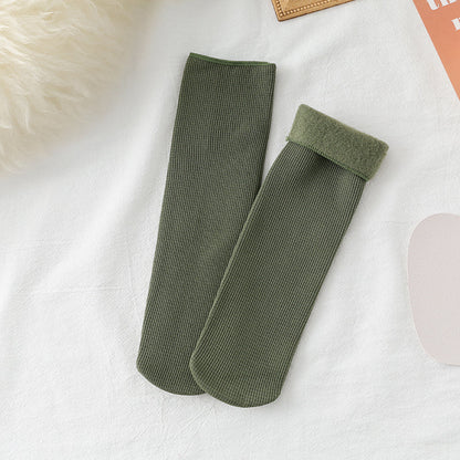 🔥Chaussettes d'Hiver avec Doublure en Peluche