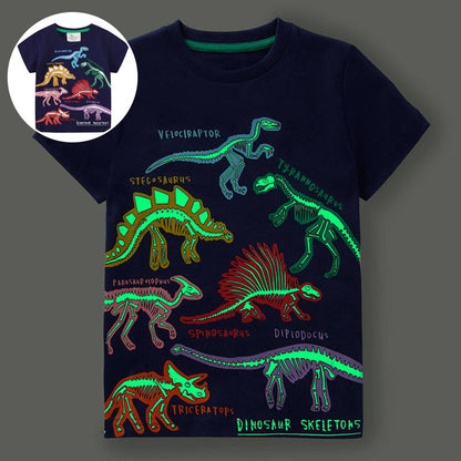 T-shirt Dinosaure Lumineux