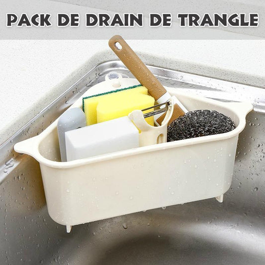 Panier De Drain De Rangement sans Poinçonnage