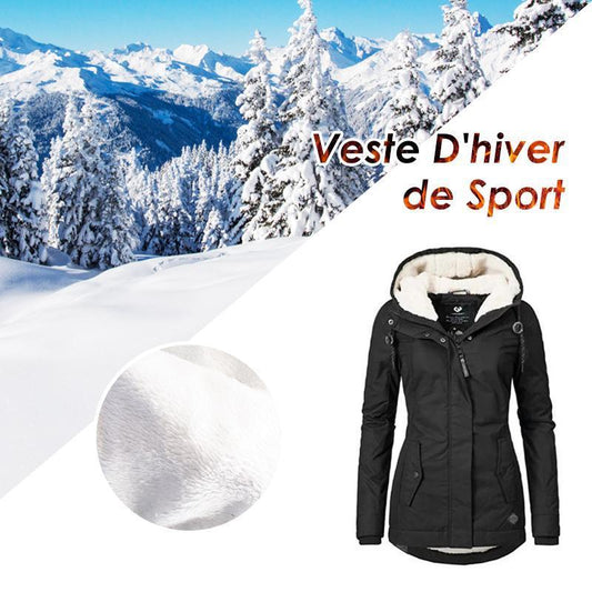 Veste à Capuche D'hiver de Sport