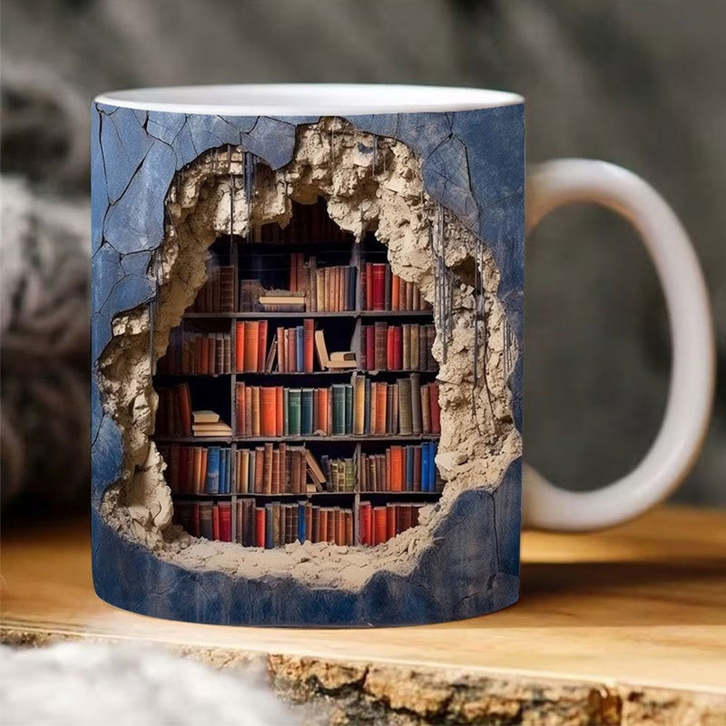 Tasse de bibliothèque 3D  Note