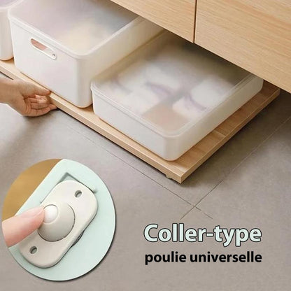 Coller-Type Poulie Universelle (4 PCs)