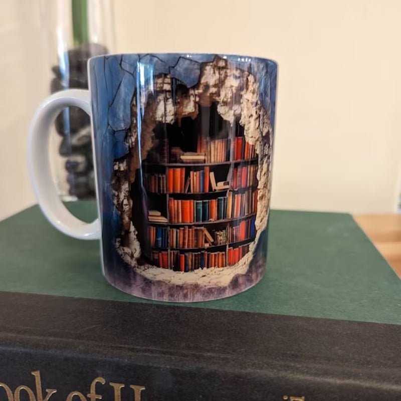 Tasse de bibliothèque 3D  Note