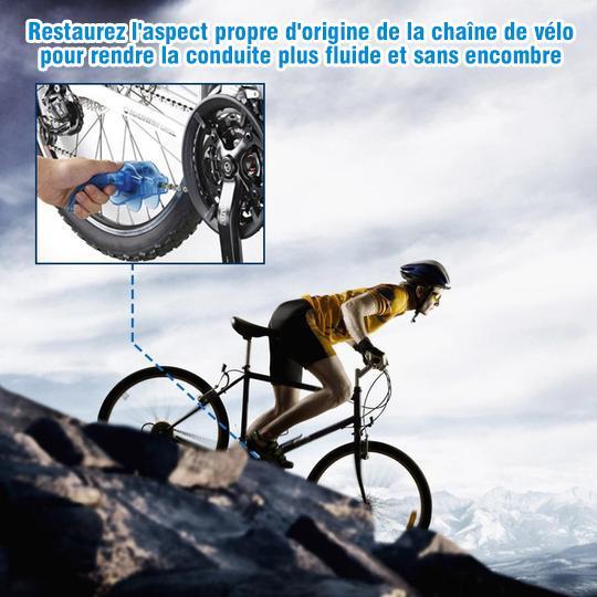 Outil de Nettoyage de Chaîne de Vélo