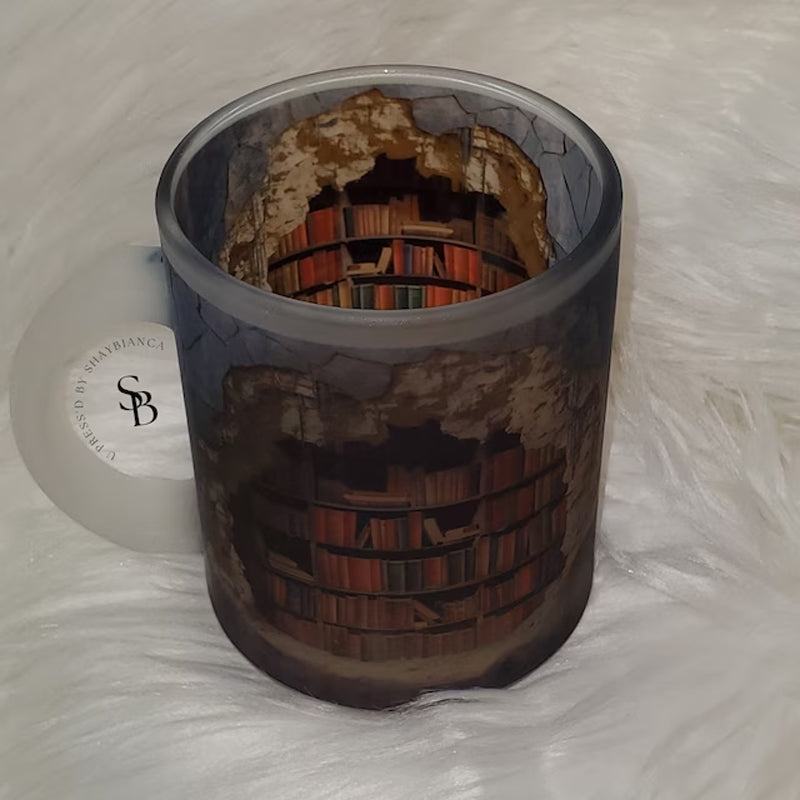 Tasse de bibliothèque 3D  Note