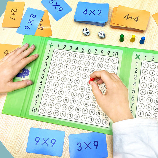 Jeu de multiplication et d'addition