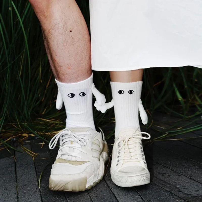 Chaussettes Magnétiques à Mains Jointes