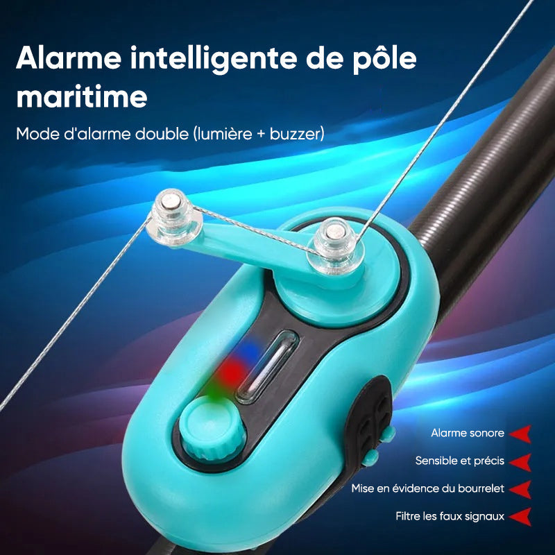 Alarme de morsure de pêche