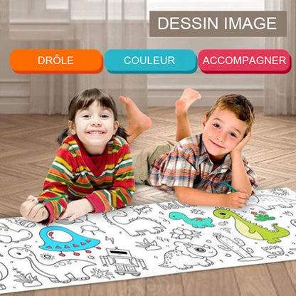 🎨Rouleau de Dessin pour Enfants