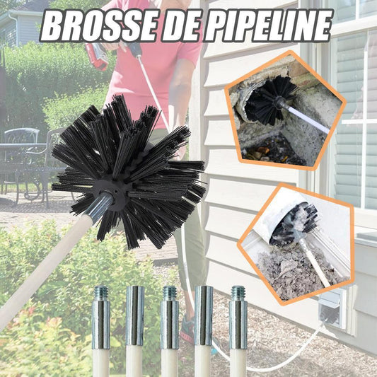 Brosse de Nettoyage pour Tuyau de Cheminée