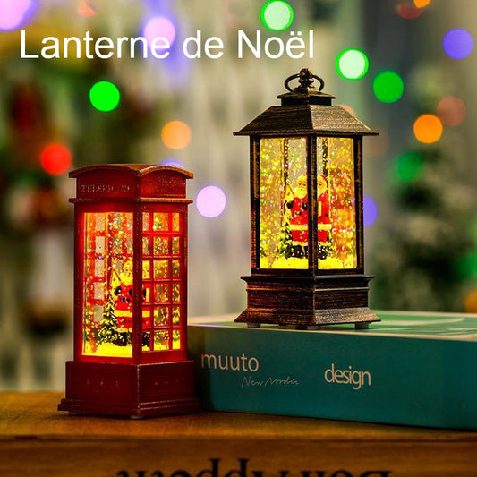 🌲Lanterne à Vent du Père Noël