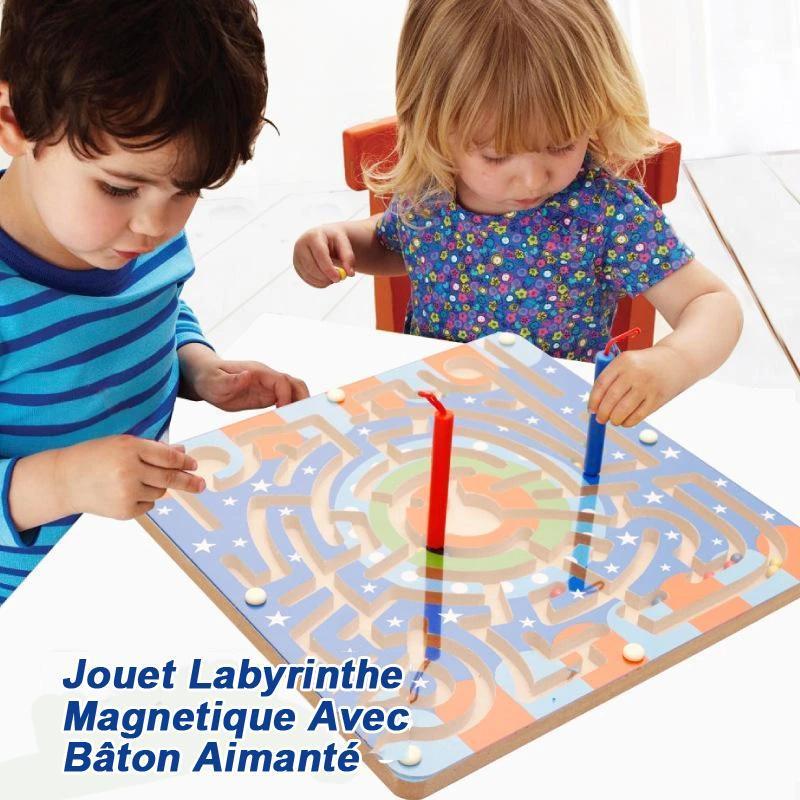 Échecs Volants + Jouet Labyrinthe Magnetique (2-en-1)