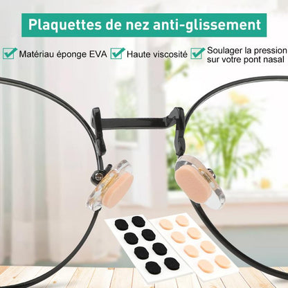 Plaquettes de nez anti-glissement