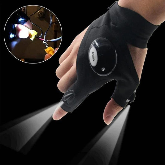 Gants avec Lumières LED Étanches