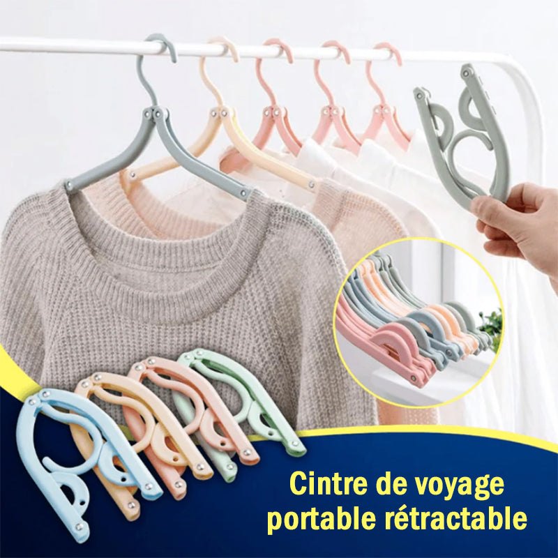 ⚡Cintre de voyage portable rétractable