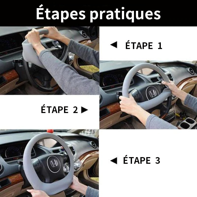 🚗Couvercle de protection du volant de voiture