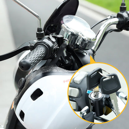 Antivol multifonctionnel pour casque de moto