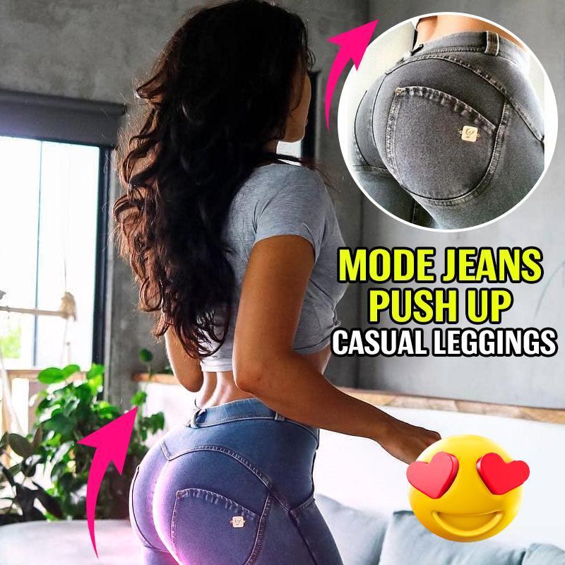 Mode Jeans pour Femme Push Up Casual Leggings