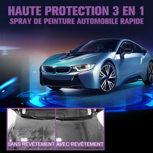 🚗3 en 1 nouveau spray de revêtement de voiture rapide amélioré