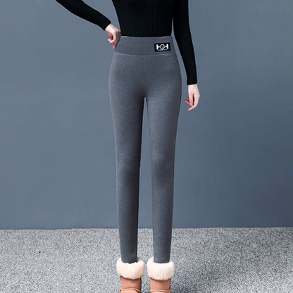 Pantalon en cachemire thermique à la mode pour femme