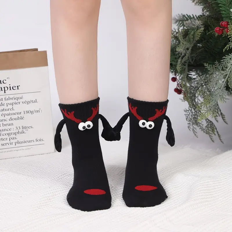 🎄🧦Chaussettes magnétiques d'hiver