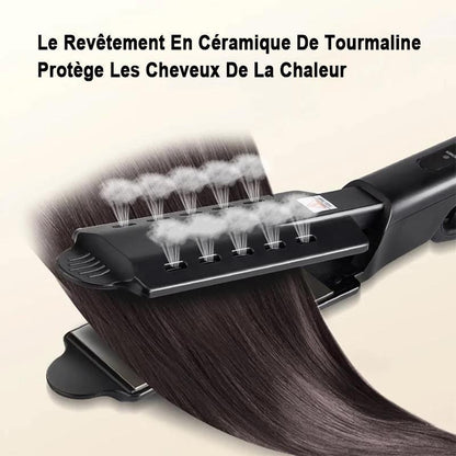 LISSAGE CHEVEUX IONIQUE FER PLAT CÉRAMIQUE TOURMALINE