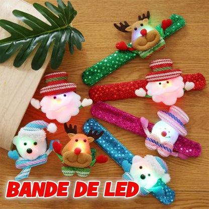 Bracelets à LED de Noël